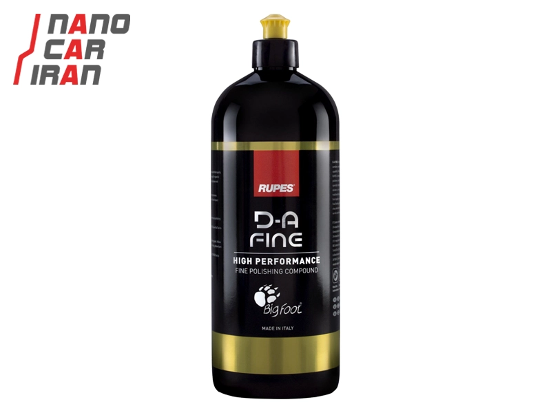 پولیش نرم دوآل اکشن 1 لیتری روپس Rupes High Performance Fine Polishing Compound DA Fine 9.DAFine